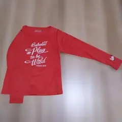 Babolat 赤 長袖 Tシャツ Mサイズ