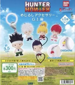 HUNTER×HUNTER めじるしアクセサリー G.I.編レイザービスケの2つ
