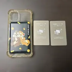 iPhone11ケース 背面カード収納タイプ ICカードエラー防止シート付きのサムネイル