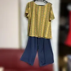 ウェアセット イエローとネイビー