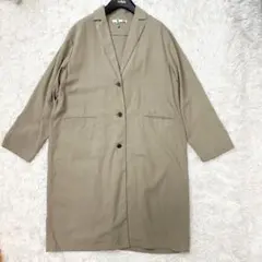美品✨evam eva エヴァムエヴァ チェスターコート コットン