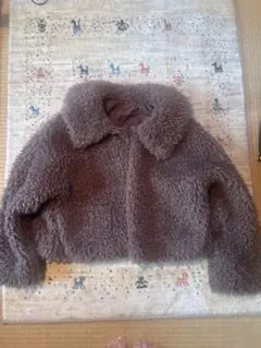 ブラウンファーコート ショート丈