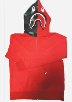 2025年最新】APE シャークパーカー 赤の人気アイテム - メルカリ