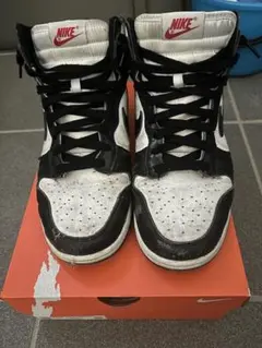NIKE Dunk High Panda パンダ ブラック ホワイト 27.5のサムネイル