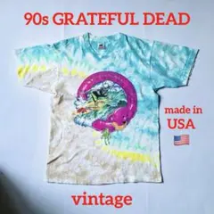 90s グレイトフルデッド タイダイ ヴィンテージ Tシャツ USA サーフ