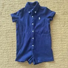 Ralph Lauren ネイビーロンパース 9M