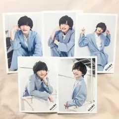なにわ男子 道枝駿佑 公式写真 ポートレート まとめ売り 5枚セット