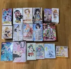最新&初音ミク多め　未開封の美少女フィギュア17体セット