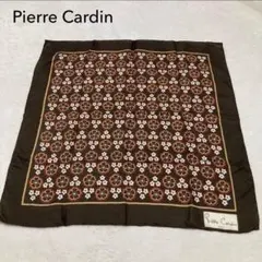 フランス製　シルクスカーフ　Pierre Cardin