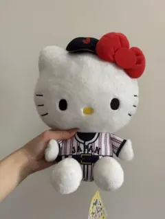 ハローキティ 野球ユニフォーム ぬいぐるみ 2体セット p2 ハローキティ ぬいぐるみ 2体セット 野球ユニフォーム - メルカリ