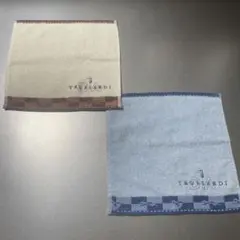 【美品】TRUSSARDI トラサルディ　タオルハンカチ 2枚セットのサムネイル