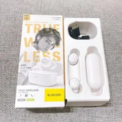 【L-24】ELECOM LBT-TWS16WH 完全ワイヤレスイヤホン