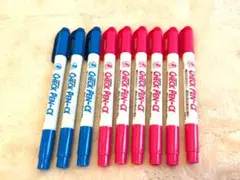 ZEBRAチェックペン　 CHECK PEN-α 暗記用ペン 9本セット　試験のサムネイル