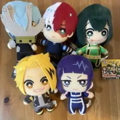【5体セット】僕のヒーローアカデミア ぬいぐるみ