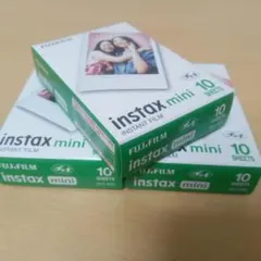 FUJIFILM instax mini インスタントフィルム 10枚入り×3個