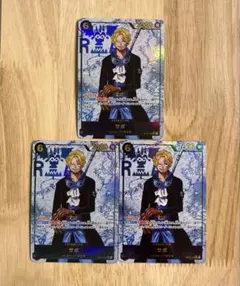 ワンピースカード サボ SEC パラレル 3枚セット OP13-120