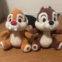 チップとデール ぬいぐるみ ストラップ付き 2025年ハロウィン