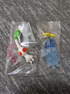 【おかず様専用】ピクミングミ　ボールチェーン付きマスコット　氷・白【2個セット】
