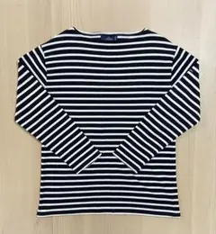 追記　セントジェームス　バスクシャツ　ウェッソン　T4 ボーダー　黒白　ブラック