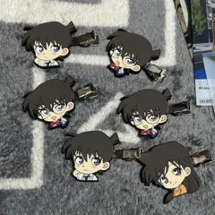 名探偵コナン 前髪クリップ 工藤新一 江戸川コナン 毛利蘭