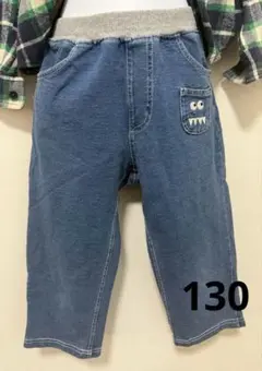 SLAP SLIP ロング デニムパンツ 130