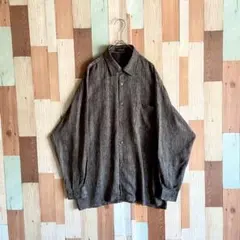 国産 90s 00s vintage 総柄シャツ 古着 マルチカラー y2k