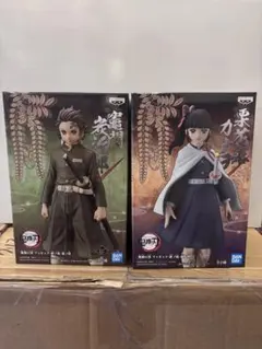 鬼滅の刃　フィギュア　絆ノ装　漆ノ型　竈門炭治郎　栗花落カナヲ　2体セット