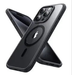 ESR iPhone 15 Pro ケース ワイヤレス充電対応クリア_ブラック