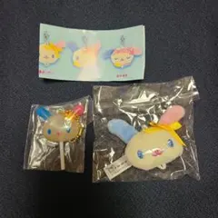 サンリオ カラフルキャンディチャーム ぬいぐるみチャーム【ウサハナ2点セット】