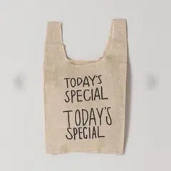 TODAY'S SPECIAL ミニジュート マルシェバッグ 麻 エコバッグのサムネイル