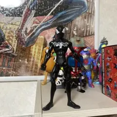 訳あり品】限定2000体 ブラックスパイダーマン フィギュア スタチュー
