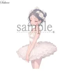 【SA-372】Sakura＊オリジナル♡人物ステッカー