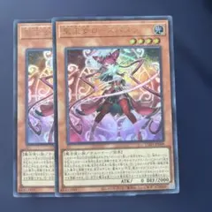 遊戯王 聖王女ローズパメラ 2枚セット - メルカリ