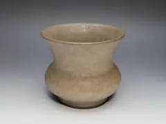 U6J3中国美術 清朝 清時代 哥釉水盂 貫入し水洗 時代物 古物 唐物