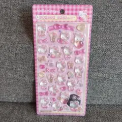 ボンボンドロップ　シール　キティ　ピンク　新品