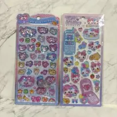 フワフワらびちゃん平成ハッピーフォン　まじかるみゅーちゃんうるちゅるポップシール