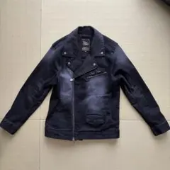 karl kani ライダースジャケット シングル ブラック 革ジャン 襟付きシングル レザージャケット｜カドヤ公式オンライン