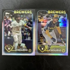 Jackson Chourio ジャクソン・チョウリオ　topps リフラクター