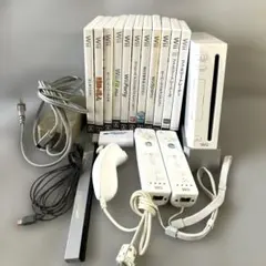任天堂 Wii シロ 本体 ソフト12本セット
