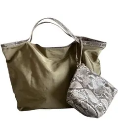 NOLLEY'S LIGHT ポーチ付きエコバッグ　トートバッグ　未使用