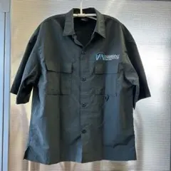 ジーユー GU ナイロンダブルポケットシャツ 5分袖 人気完売 Ｌ