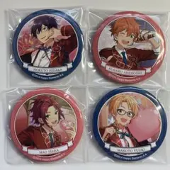 あんスタ　アニカフェ クッキー缶　缶バッジ　セット　北斗　スバル　真　真緒