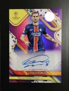 【世界299枚限定】topps ファビアン・ルイス 直筆サイン auto UCC