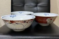未使用　有田焼　清秀　どんぶり　3個セット