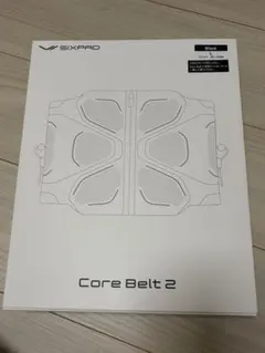 SIXPAD Mサイズコアベルト2修理代替品　新品未開封保証半年付シックスパッド 最新型 新品未使用 未開封 SIXPAD シックスパッド コアベルト2 Mサイズ