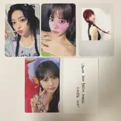 LE SSERAFIM ウンチェ トレカ5枚セット CRAZY