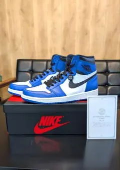 新品 NIKE Air Jordan 1 レトロハイ OG ゲームロイヤル