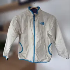 THE NORTH FACE ジャケット アイボリー/ブルー