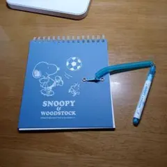 SNOOPY & WOODSTOCK メモ帳とペンセット
