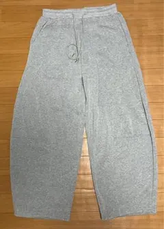 スウェットワイドパンツ Gray